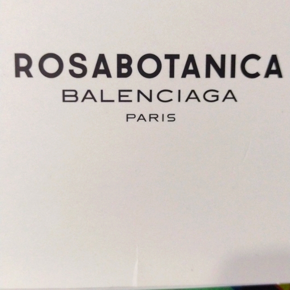 BALENCLAGA Rosabotanica Silk Vibrant Colours NWT - Picture 10 of 14